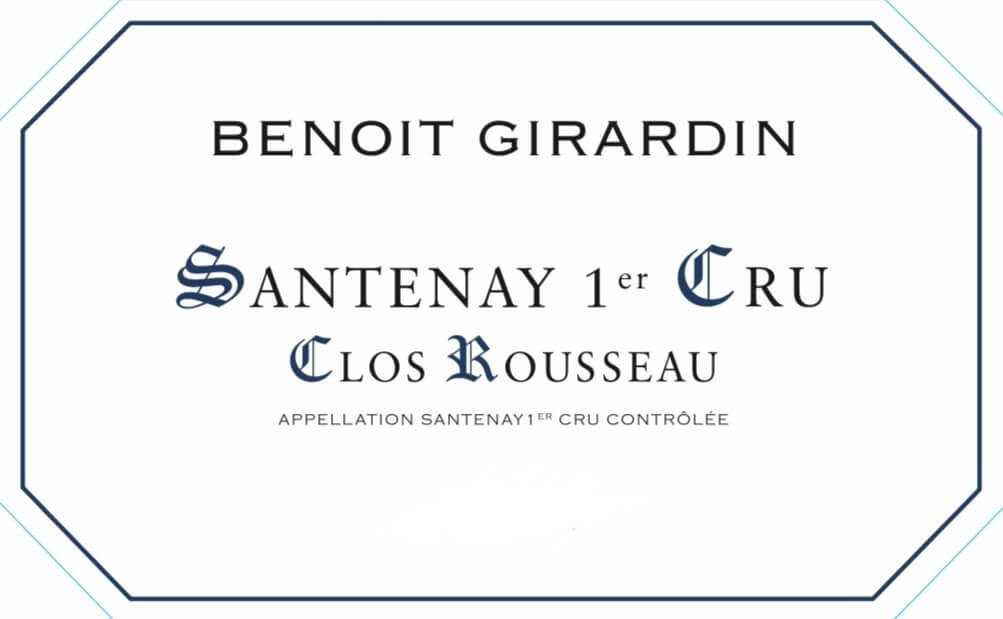 サントネールージュ プルミエクリュクロ ルソー